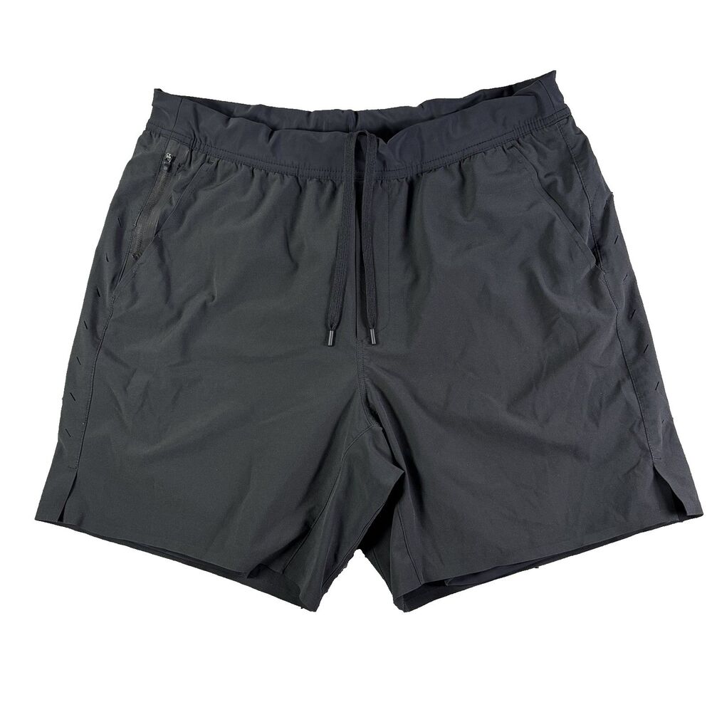 Ten Thousand Interval Shorts Mens XL Activewear Black Training Stretch Gym Run